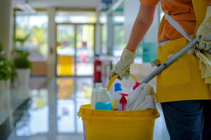 serviço de limpeza terceirizada